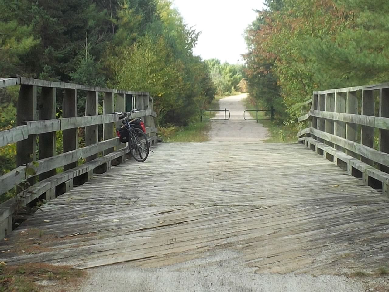 Véloroute des draveurs. ©MRC de la Vallée-de-la-Gatineau