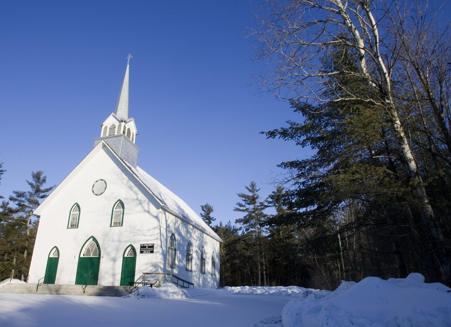 Église et cimetière Saint-Columban. ©Ville de Gatineau